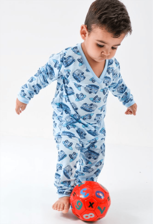 Pijama Infantil Manga Longa Masculino