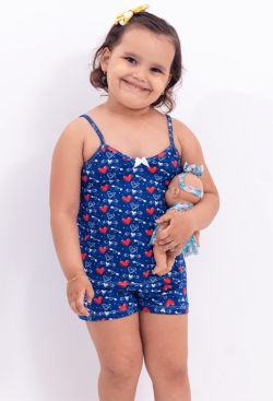 Short Doll Poliester Infantil