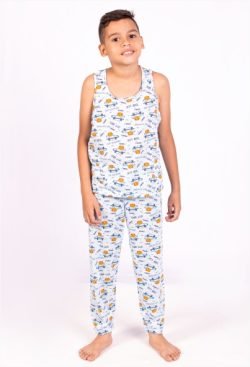 Pijama Infantil Calça e Regata Masculino