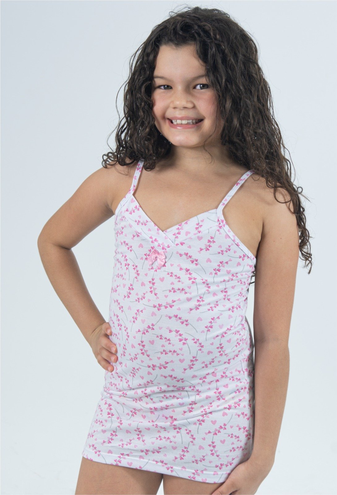 Camisola Alça Pv Infantil - Imagem 2