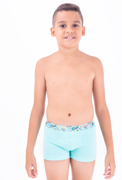 Cueca Boxer Infantil Microfibra de Poliamida - Image 2