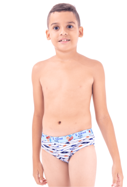 Cueca Slip Carval PV Infantil