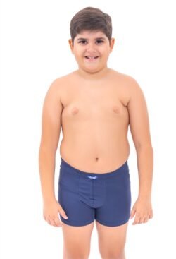 Cueca Boxer Emb Juvenil Mic. Poliamida