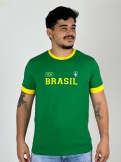 Camisa Gola Careca de Poliamida Adulto
